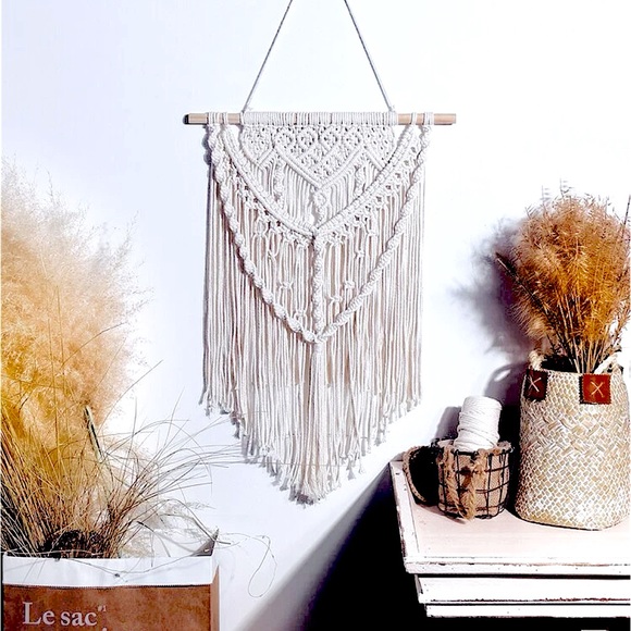 🆕🪴Beautifully & Uniquely Handcrafted Boho Macrame Wall Art Decor Modern Homes - Picture 5 of 16